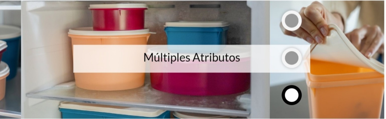 Múltiples atributos de los contenedores Tap Tik Colombraro.